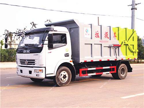 國五東風凱普特掛桶對接式垃圾車 國五東風凱普特掛桶對接式垃圾車