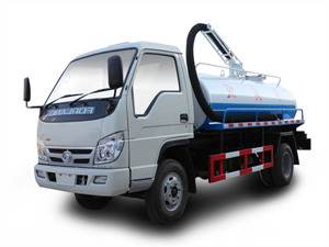 福田時代藍牌吸糞車