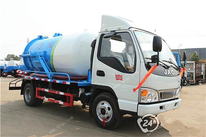 江淮康玲5方吸污車