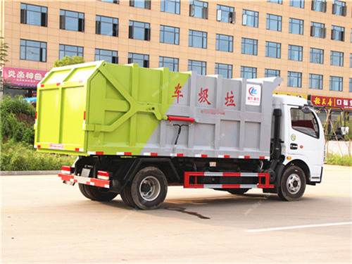 國五東風凱普特掛桶對接式垃圾車 國五東風凱普特掛桶對接式垃圾車