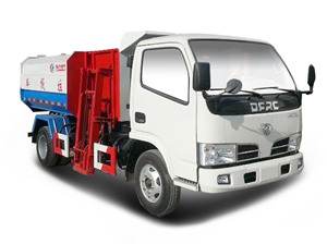 東風(fēng)5方側(cè)裝掛桶式垃圾車（國五）