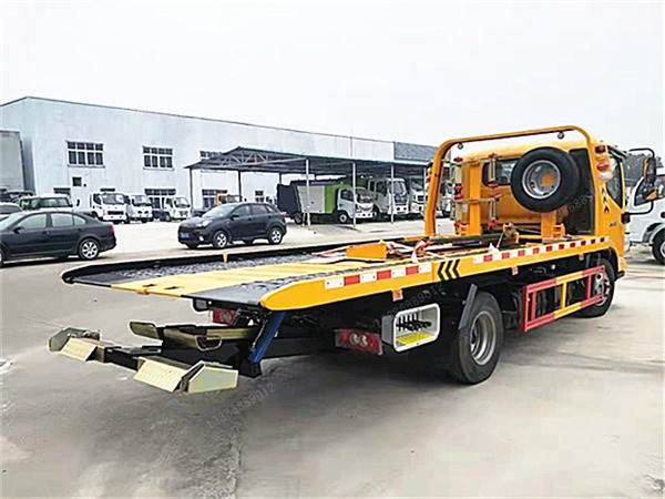 福田奧鈴一拖二藍牌清障車