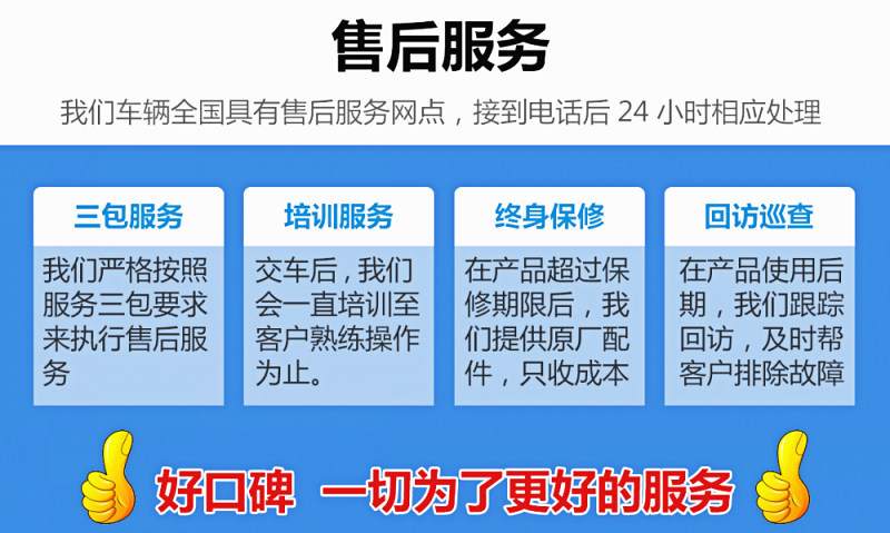 國六凱馬藍牌壓縮垃圾車售后服務(wù)