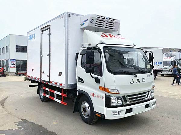 江淮駿鈴V5國六藍(lán)牌冷藏車