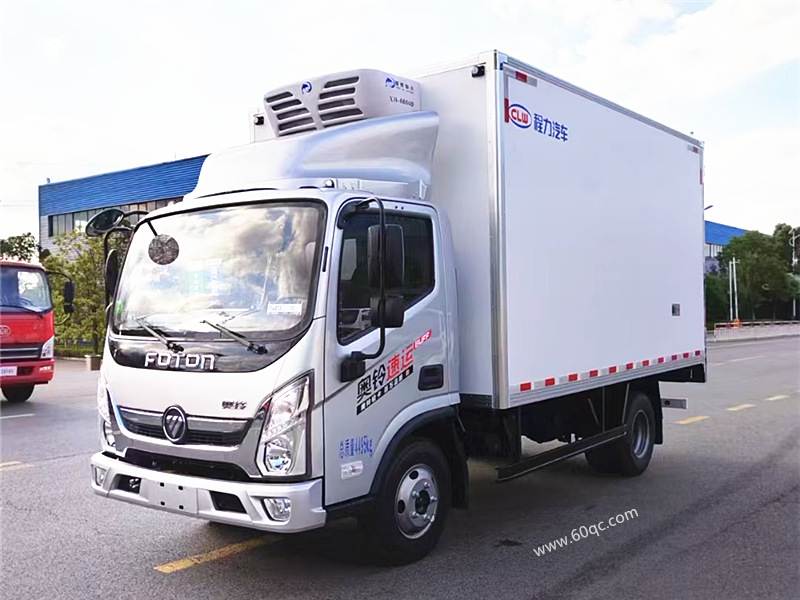 福田奧鈴國六藍(lán)牌冷藏車