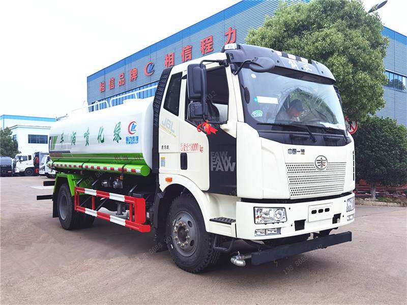 解放13噸J6灑水車