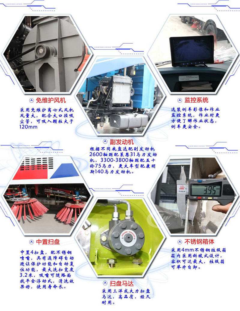 掃路車細(xì)節(jié)展示