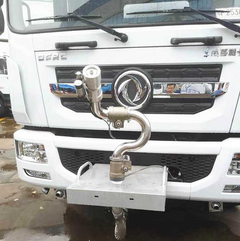 灑水車增加電子高壓水炮霧灑作業(yè)消毒殺菌